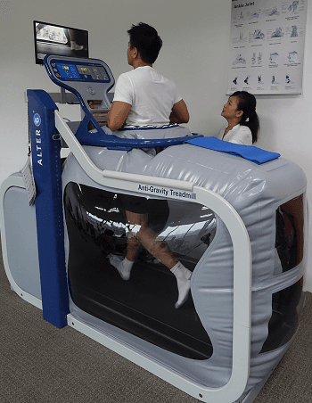 AlterG anti-gravity treadmill