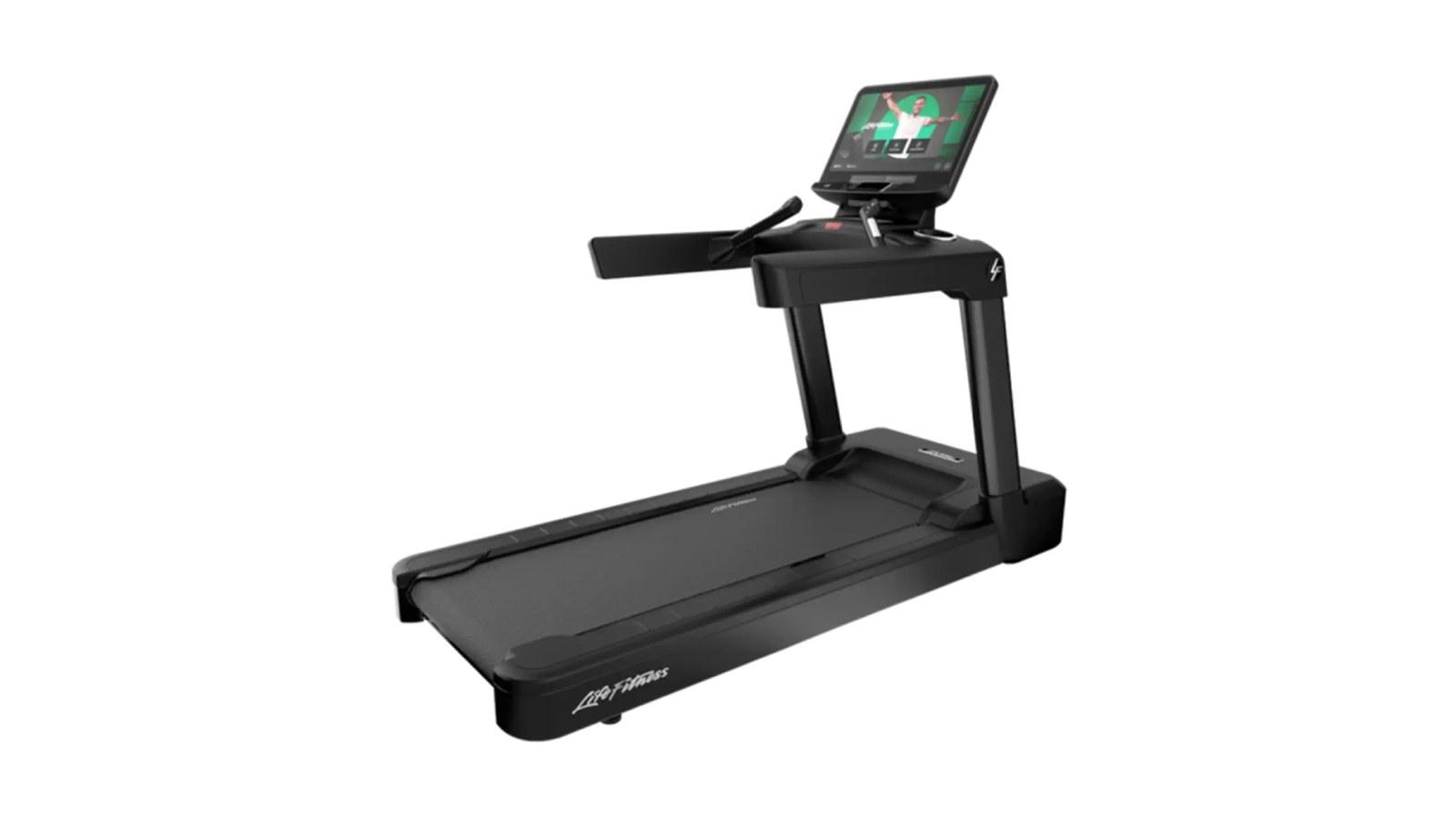 Supported treadmill gait training